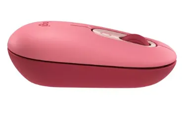 MOUSE LOGITECH POP ROSADO INALAMBRICO, vista 2